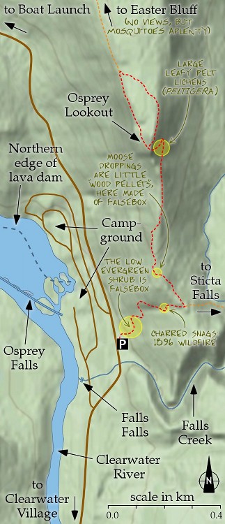 osprey Lookout Map